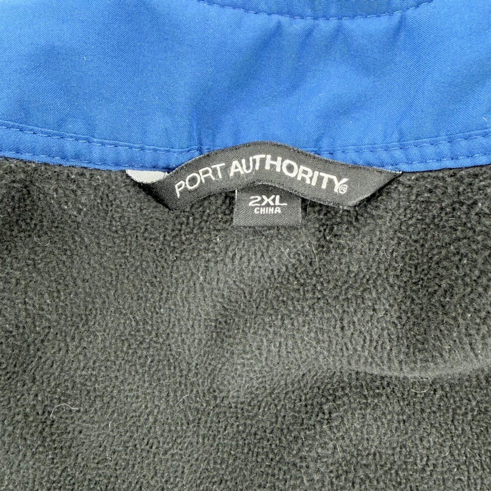 Port Authority Mens 2XL Soft Shell Jacket Blue Walmart Associate Spark Logo - Picture 3 of 8